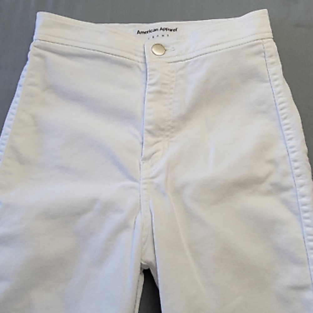 American Apparel high waisted jeans